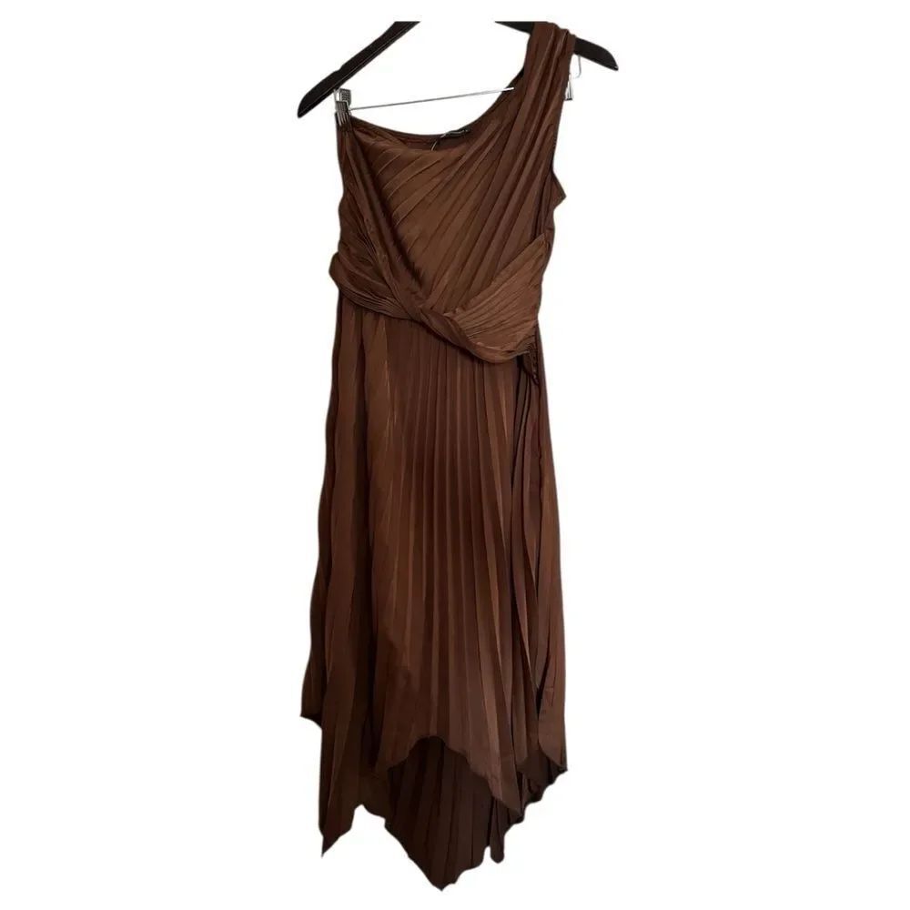 PRETTYGARDEN pleated dress NWT